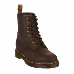 Bottines Mixte - DR MARTENS - Marron Marron -Promos BOOTS Femme Boutique 52654