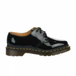 Chaussures à Lacets Femme - DR MARTENS - Noir Verni Noir