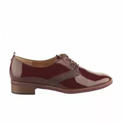 Chaussures à Lacets Femme - EMILIE KARSTON - Rouge Bordeaux Rouge