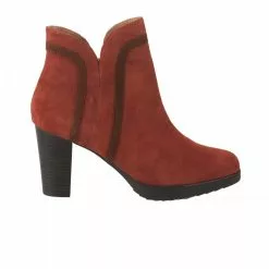 Boots Femme - EMILIE KARSTON - Rouge Brique Rouge