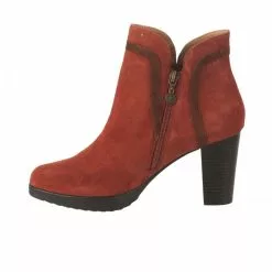 Boots Femme - EMILIE KARSTON - Rouge Brique Rouge -Promos BOOTS Femme Boutique 68668 vignettes 2