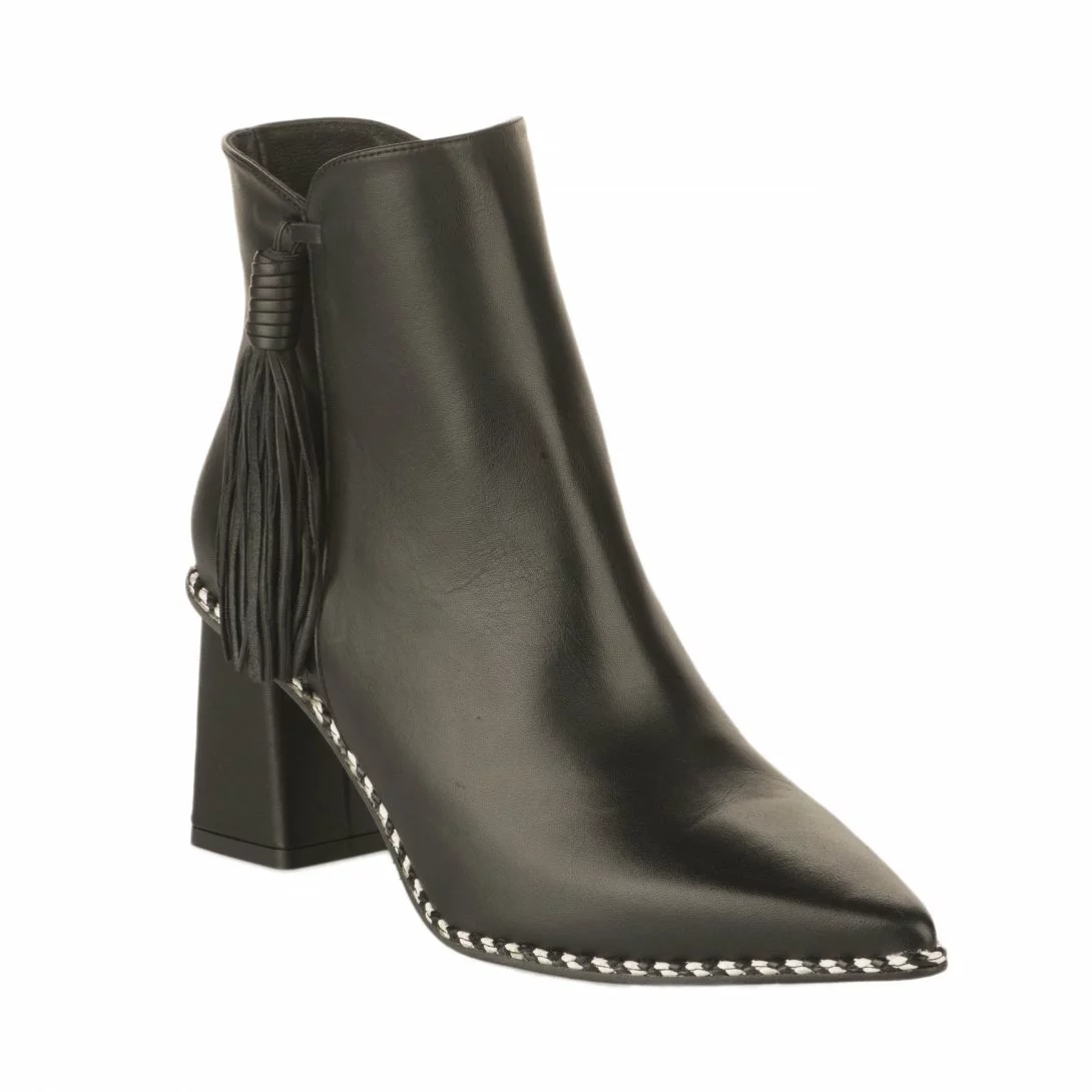 Marian Boots Femme - STYME - Noir Noir 4 Marian Boots Femme - STYME - Noir Noir – Image 2