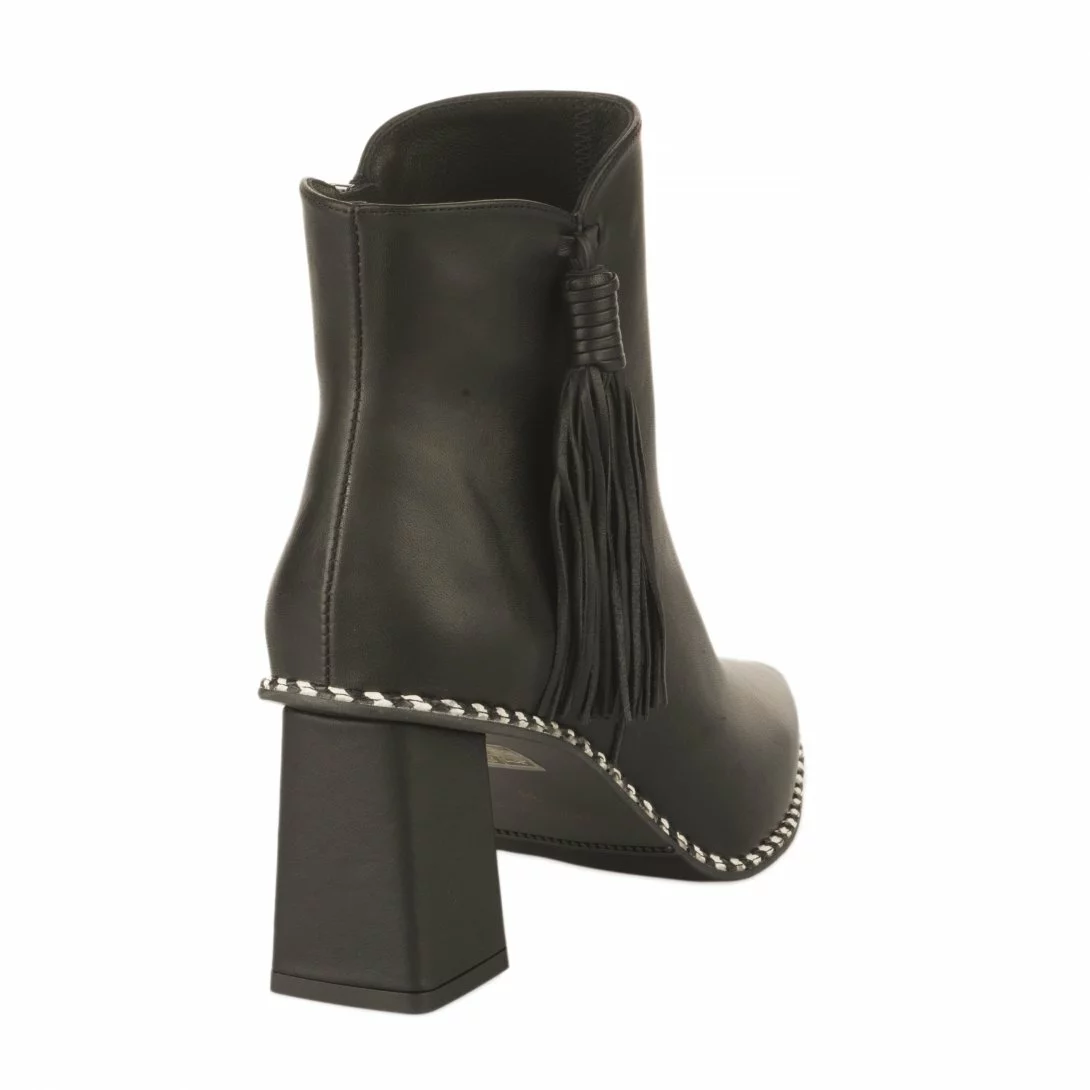 Marian Boots Femme - STYME - Noir Noir 6 Marian Boots Femme - STYME - Noir Noir – Image 4