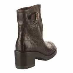 Boots Femme - FELMINI - Marron Fonce Marron -Promos BOOTS Femme Boutique 70095 vignettes 3