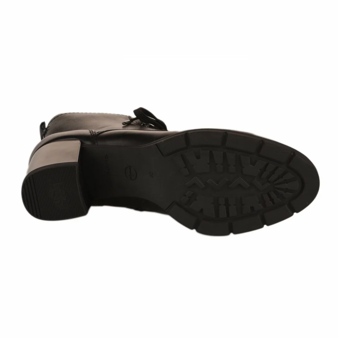 Bottines Femme - TAMARIS - Noir Noir 7 Bottines Femme - TAMARIS - Noir Noir – Image 6