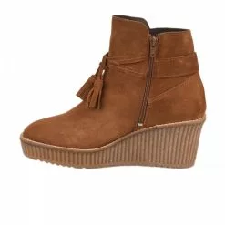 Boots Femme - MIGLIO - Marron Marron -Promos BOOTS Femme Boutique 73606 vignettes 2