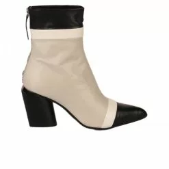 Boots Femme - HALMANERA - Blanc Blanc