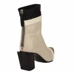 Boots Femme - HALMANERA - Blanc Blanc -Promos BOOTS Femme Boutique 73854 vignettes 3