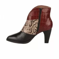 Boots Femme - WONDERS - Rouge Rouge -Promos BOOTS Femme Boutique 73910 vignettes 2