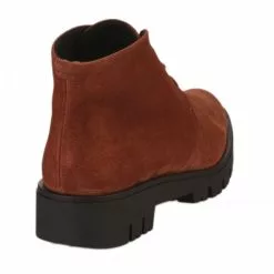 Bottines Femme - GAIMO - Rouge Brique Rouge -Promos BOOTS Femme Boutique 74006 vignettes 3