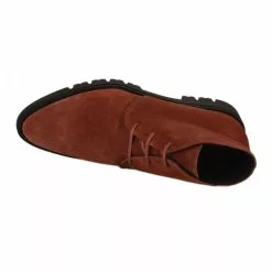 Bottines Femme - GAIMO - Rouge Brique Rouge -Promos BOOTS Femme Boutique 74006 vignettes 4