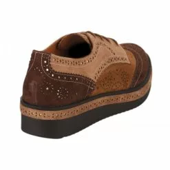 Chaussures à Lacets Femme - MAM'ZELLE - Marron Marron -Promos BOOTS Femme Boutique 74136 vignettes 3