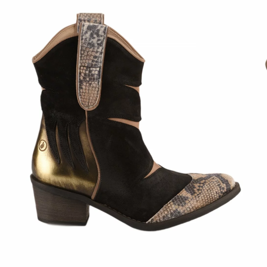 Boots Femme - CASTA - Noir Noir 3 Boots Femme - CASTA - Noir Noir