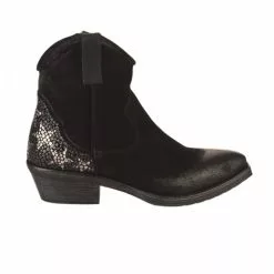 Boots Femme - METISSE - Noir Noir