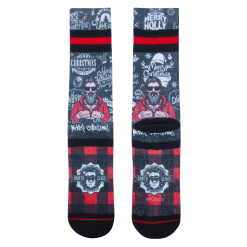 Chaussettes Homme - XPOOOS - Gris Fonce Gris