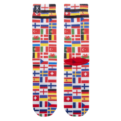 Chaussettes Homme - XPOOOS - Rouge Rouge