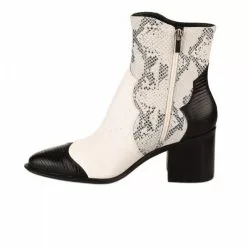 Boots Femme - MAJORELLE - Blanc Blanc -Promos BOOTS Femme Boutique 74400 vignettes 2