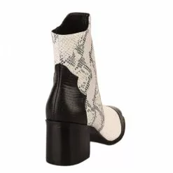 Boots Femme - MAJORELLE - Blanc Blanc -Promos BOOTS Femme Boutique 74400 vignettes 3
