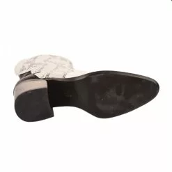 Boots Femme - MAJORELLE - Blanc Blanc -Promos BOOTS Femme Boutique 74400 vignettes 5