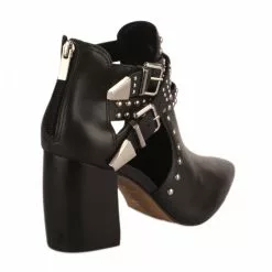 Boots Femme - MAJORELLE - Noir Noir -Promos BOOTS Femme Boutique 74402 vignettes 3