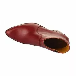 Boots Femme - HIJOS DE PEDRO ARROYO - Rouge Rouge -Promos BOOTS Femme Boutique 74415 vignettes 4