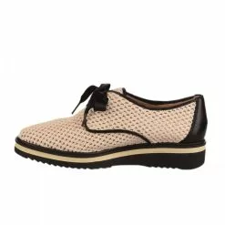 Chaussures à Lacets Femme - HISPANITAS - Beige Beige -Promos BOOTS Femme Boutique 75452 vignettes 2