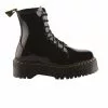 Bottines Fille - DR MARTENS - Noir Verni Noir -Promos BOOTS Femme Boutique 75830 vignettes 1