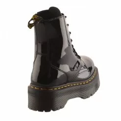 Bottines Fille - DR MARTENS - Noir Verni Noir -Promos BOOTS Femme Boutique 75830 vignettes 3