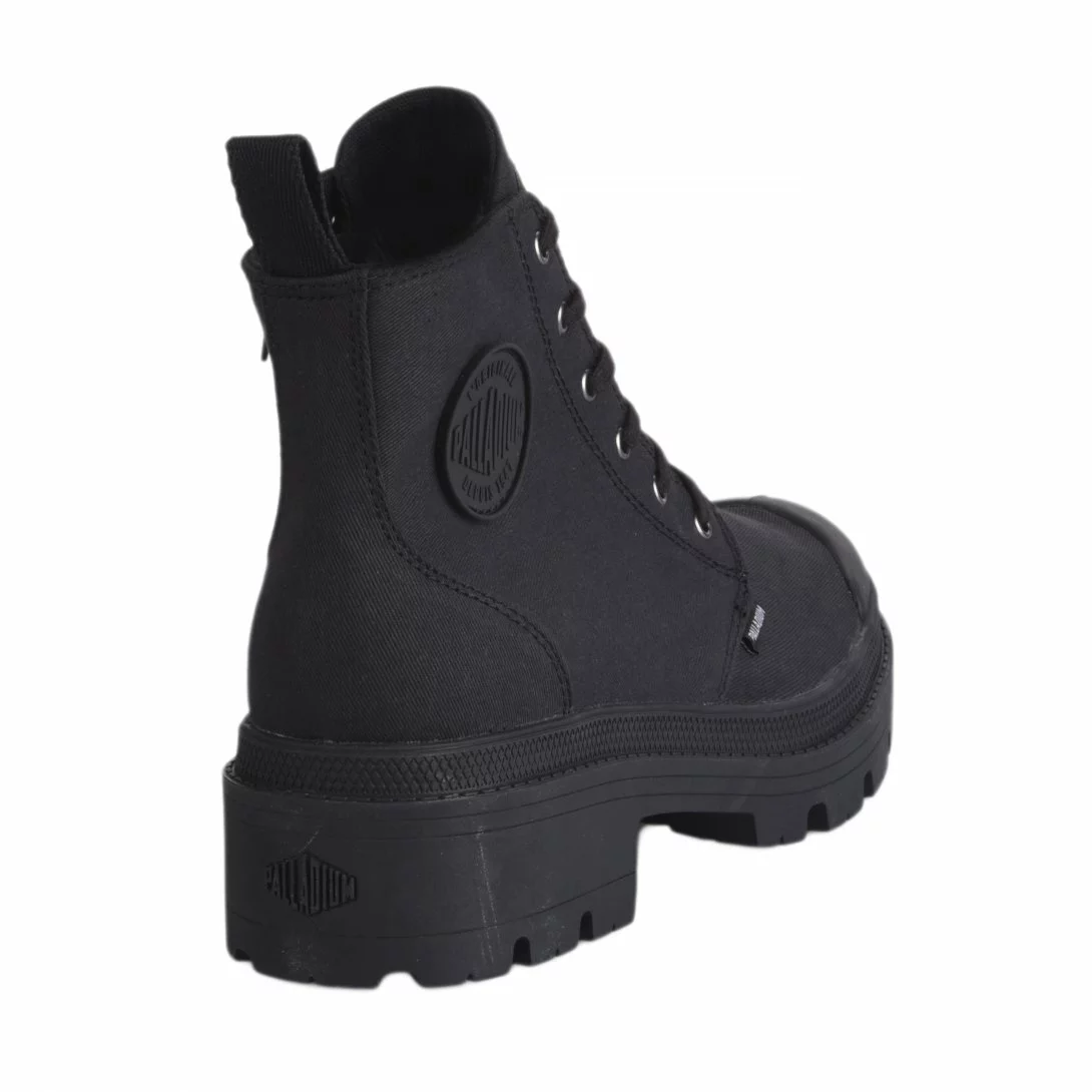 Bottines Fille - PALLADIUM - Noir Noir 5 Bottines Fille - PALLADIUM - Noir Noir – Image 4