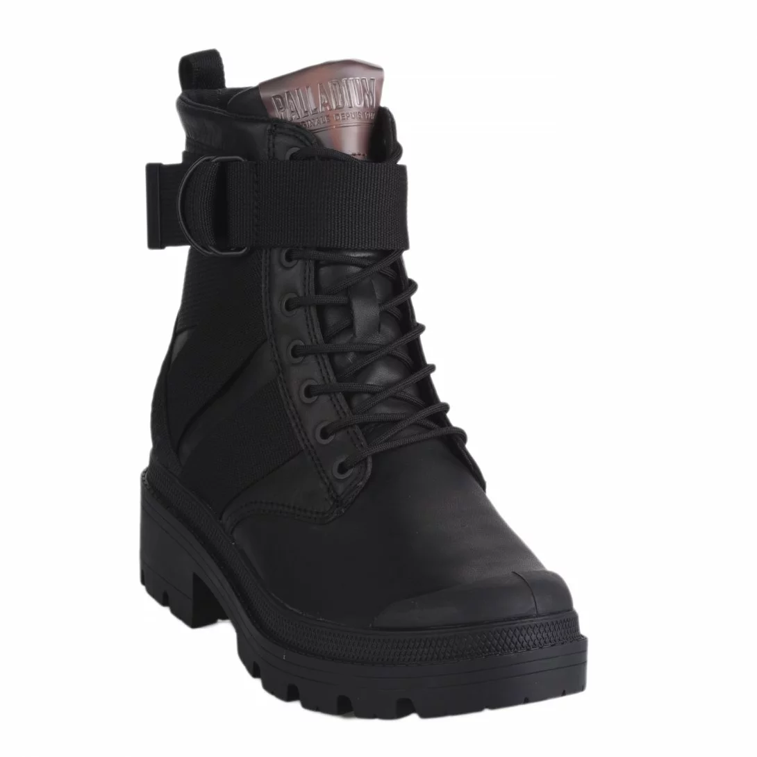 Bottines Femme - PALLADIUM - Noir Noir 4 Bottines Femme - PALLADIUM - Noir Noir – Image 2