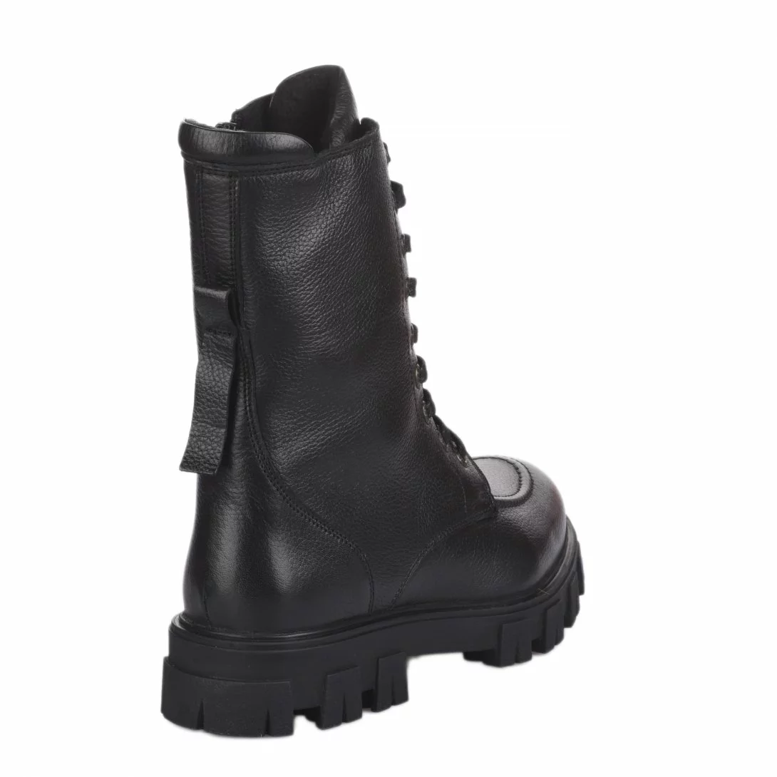 Bottines Femme - APPLES & PEARS - Noir Noir 6 Bottines Femme - APPLES & PEARS - Noir Noir – Image 4