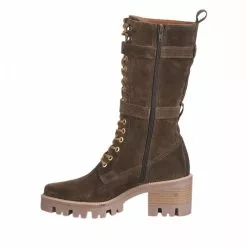 Bottines Femme - ALPE - Kaki Kaki 10 Bottines Femme - ALPE - Kaki Kaki -Promos BOOTS Femme Boutique 76344 vignettes 2