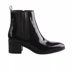 Boots Femme - ADIGE - Noir Verni Noir