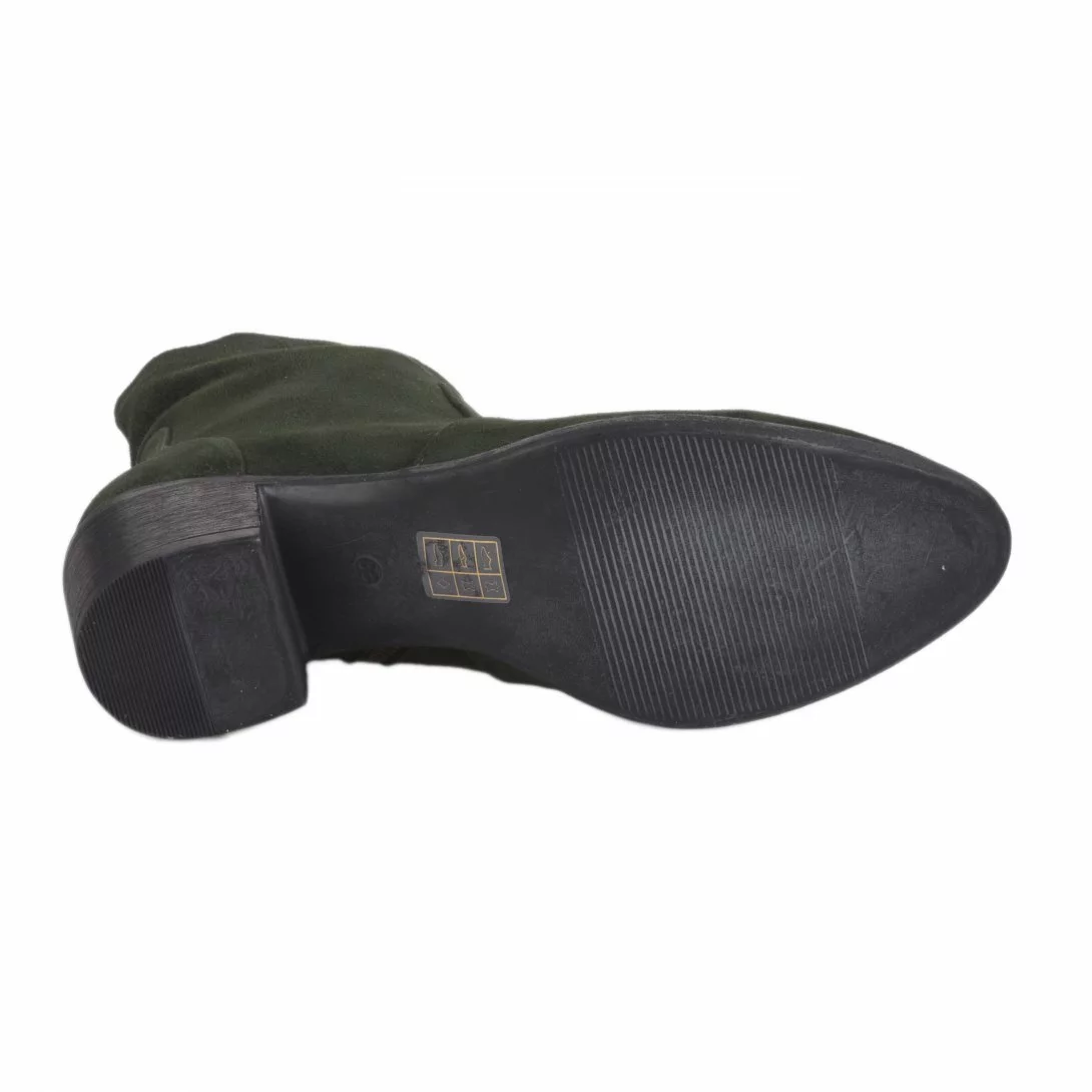 Boots Femme - BUENO - Vert Fonce Vert 8 Boots Femme - BUENO - Vert Fonce Vert – Image 6