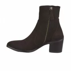 Boots Femme - BUENO - Marron Fonce Marron -Promos BOOTS Femme Boutique 76368 vignettes 2