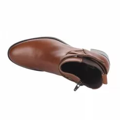 Boots Femme - MIGLIO - Marron Cognac Marron -Promos BOOTS Femme Boutique 76376 vignettes 4