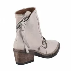 Boots Femme - AS 98 - Blanc Blanc -Promos BOOTS Femme Boutique 76426 vignettes 3
