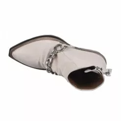 Boots Femme - AS 98 - Blanc Blanc -Promos BOOTS Femme Boutique 76426 vignettes 4