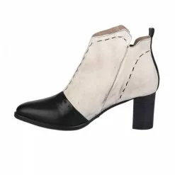 Boots Femme - CASTA - Blanc Blanc -Promos BOOTS Femme Boutique 76438 vignettes 2