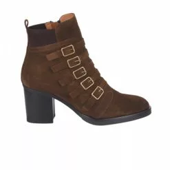 Boots Femme - MAJORELLE - Marron Marron