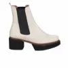 Boots Femme - MAJORELLE - Blanc Blanc -Promos BOOTS Femme Boutique 76454 vignettes 1