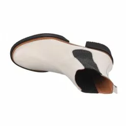 Boots Femme - MAJORELLE - Blanc Blanc -Promos BOOTS Femme Boutique 76454 vignettes 4