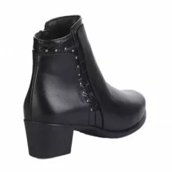 Boots Femme - MARTA - Noir Noir -Promos BOOTS Femme Boutique 76494 vignettes 3