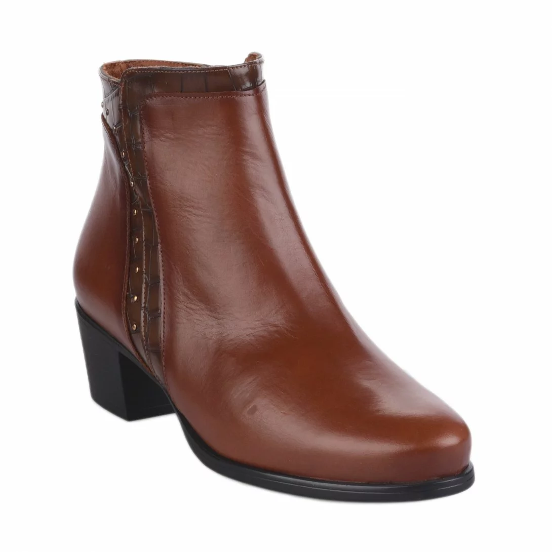 Boots Femme - MARTA - Naturel Naturel 4 Boots Femme - MARTA - Naturel Naturel – Image 2