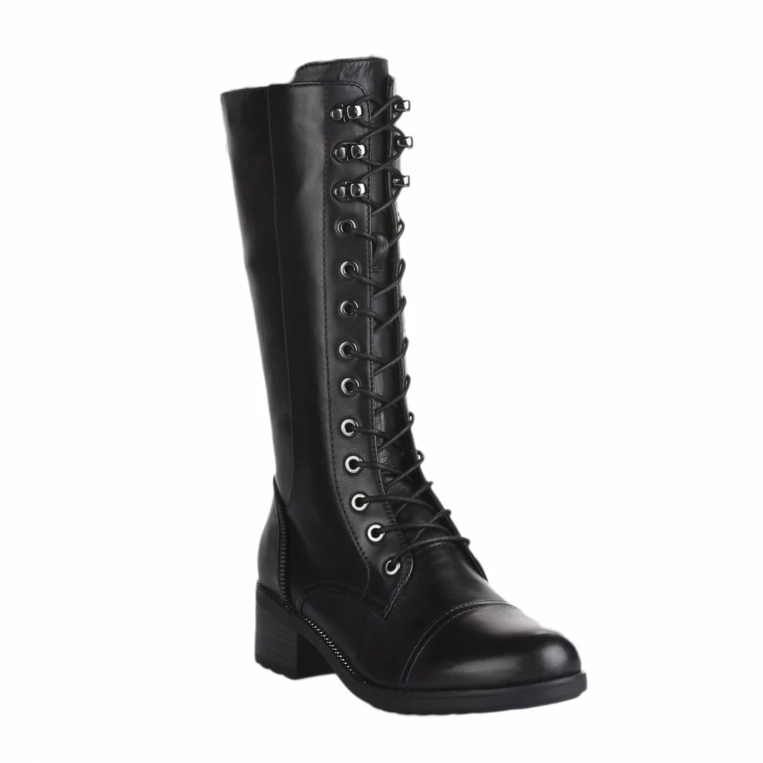 Bottines Femme - REGARDE LE CIEL - Noir Noir 4 Bottines Femme - REGARDE LE CIEL - Noir Noir – Image 2