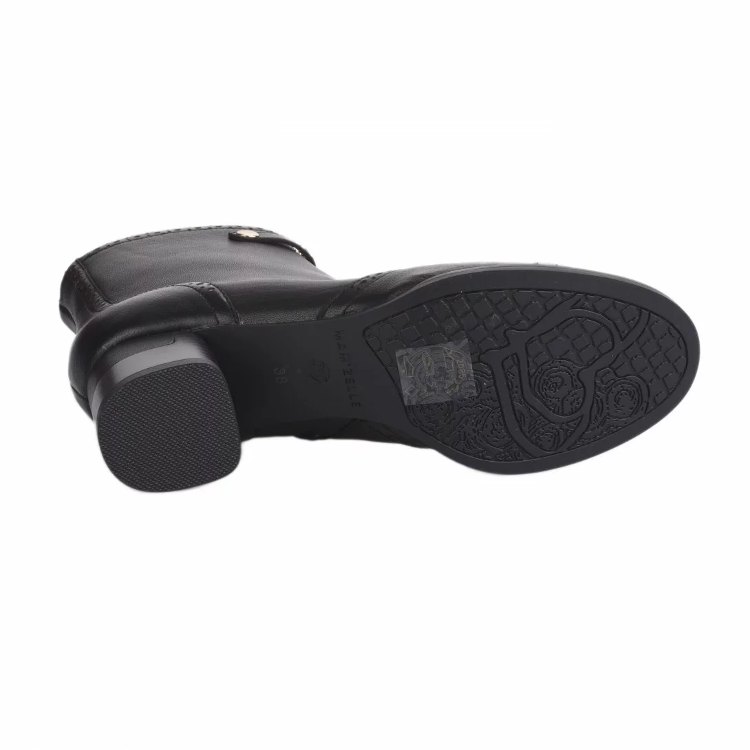 Bottines Femme - MAM'ZELLE - Noir Noir 8 Bottines Femme - MAM'ZELLE - Noir Noir – Image 6