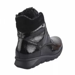 Bottines Femme - GEO REINO - Noir Verni Noir -Promos BOOTS Femme Boutique 76569 vignettes 3