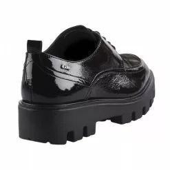 Chaussures à Lacets Femme - GEO REINO - Noir Verni Noir -Promos BOOTS Femme Boutique 76570 vignettes 3