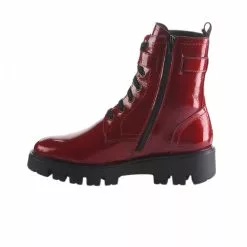 Bottines Femme - GEO REINO - Rouge Vernis Rouge -Promos BOOTS Femme Boutique 76571 vignettes 2