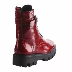 Bottines Femme - GEO REINO - Rouge Vernis Rouge -Promos BOOTS Femme Boutique 76571 vignettes 3